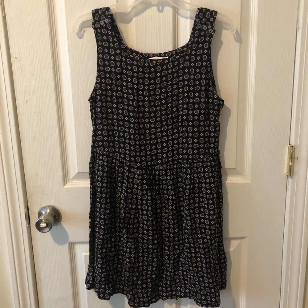 Urban Outfitters Patterned Smock Dress